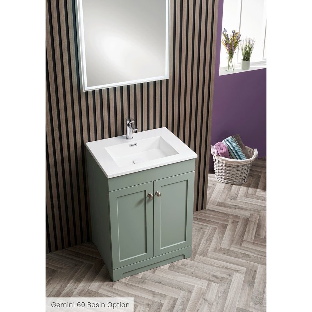 Ruxley 600mm Base Unit & Basin - Image 6