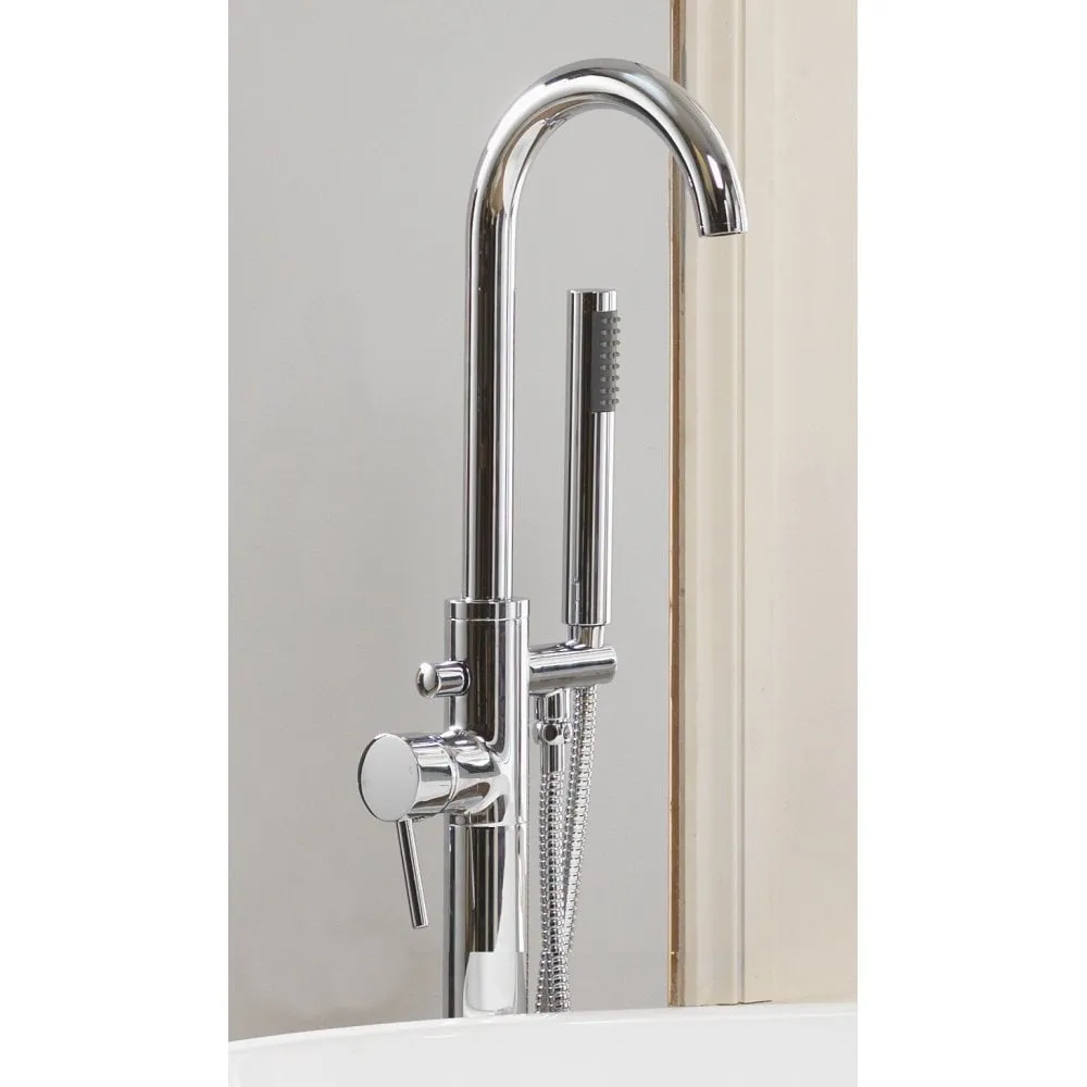 Ohio Freestanding Single Lever Bath Shower Mixer - Image 2