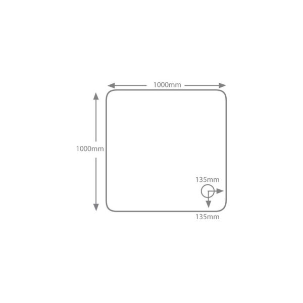 Genesis 40mm Composite Stone Square Trays - Image 2