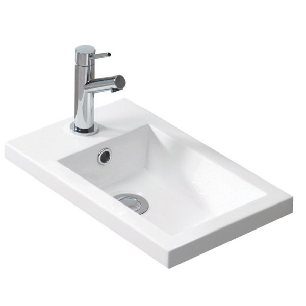 Q-Line Slimline Square Resin Basin - Image 2
