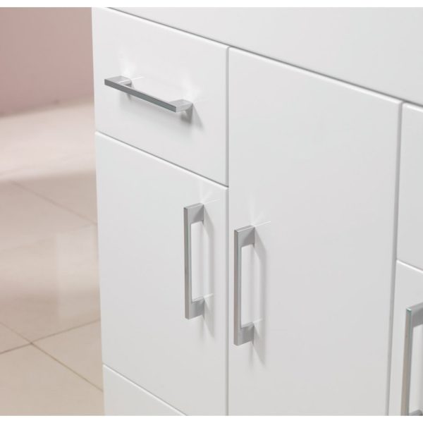 Monica 500mm - 900mm Base Units & Basin - Gloss White - Image 5
