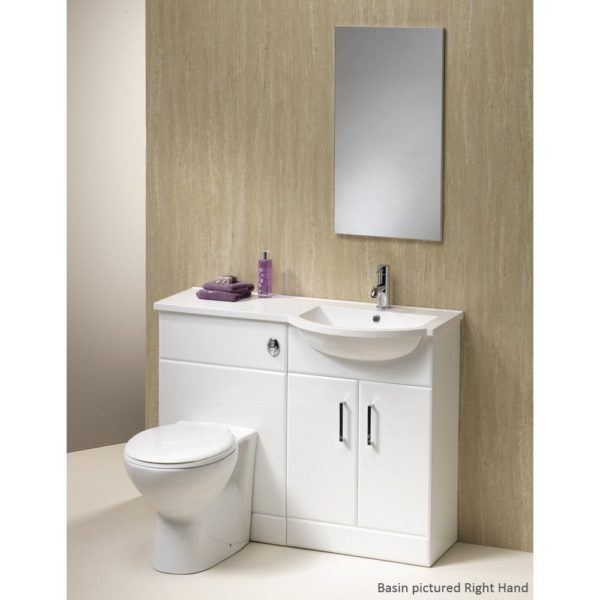 Richmond 1050mm & 1200mm 1-Piece Basin Combinations - Image 3