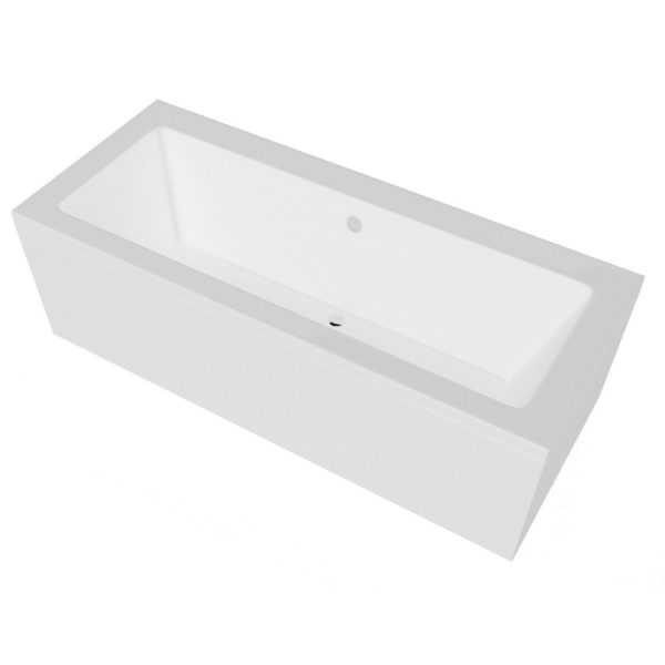 Nevada Bath with Option 2 Whirlpool - 1700 x 800mm & 1800 x 800mm - Image 2