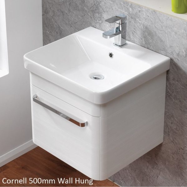 Cornell 50 Wall Hung Base & Basin - Image 3