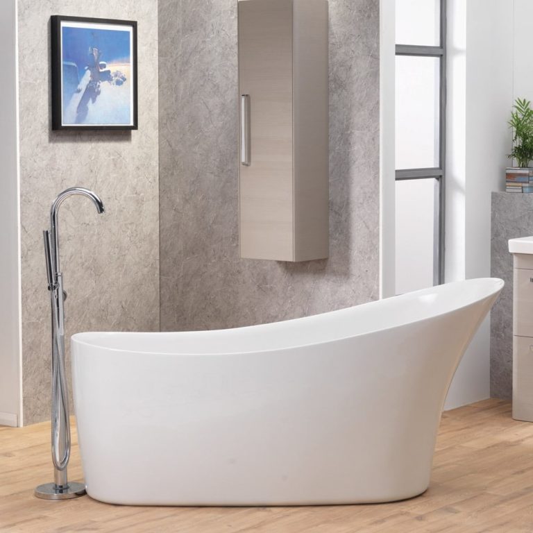 Cornell Freestanding Bath 1650 x 790mm Qualitex