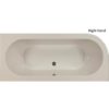 Kansas Offset Bath & Skirt with Option 1 Whirlpool - 1700 x 725mm - Image 4