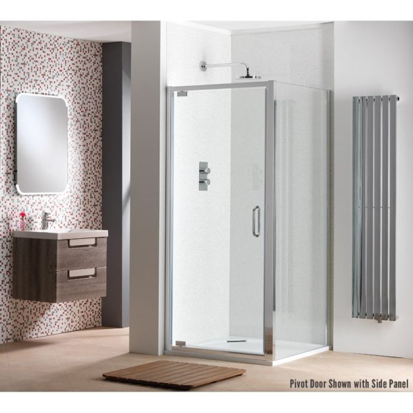 Classic Nouveau 6mm Pivot Doors with Easy-Clean Glass - Image 2
