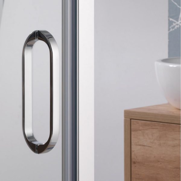 Classic Nouveau 6mm 2 Door Quadrant Enclosures with Easy-Clean Glass - Image 3