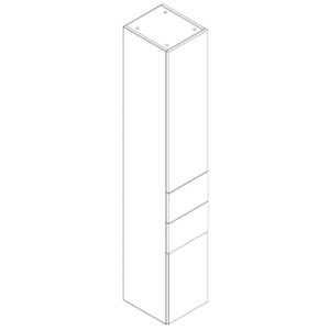 Q-Line 300mm Tall Column - 345mm Depth