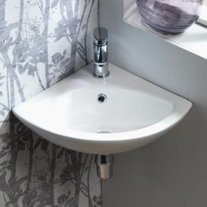 Ebony 520 x 430 x 370mm Corner Basin
