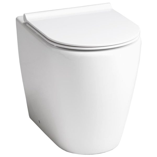 Roma Rimless Comfort Back-to-Wall Pan & Soft Close Seat - Image 2