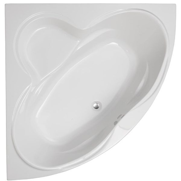 Colorado Corner Bath & Panel with Option 2 Whirlpool - 1400 x 1400mm