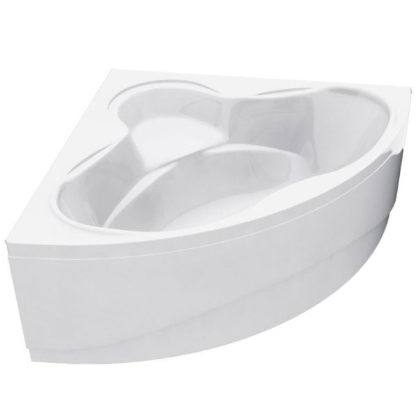 Colorado Corner Bath & Panel with Option 2 Whirlpool - 1400 x 1400mm - Image 2