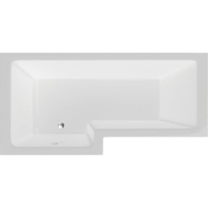 Vermont Shower Bath with Option 3 Whirlpool - 1700 x 700mm (850 max)