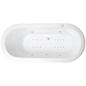 Grosvenor Freestanding Bath with Option 6 Whirlpool - 1700 x 750mm