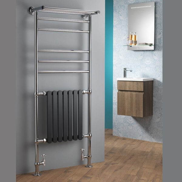 Venetian Traditional Rail with Towel Shelf