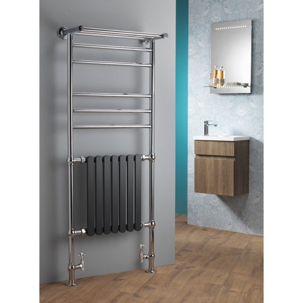 Venetian Traditional Rail with Towel Shelf - Image 2