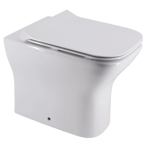 Cornell Comfort Rimless Back-to-Wall Pan & Soft Close Seat - Image 2