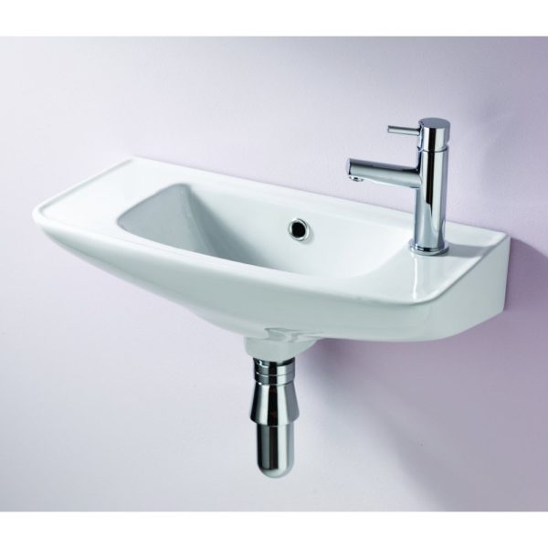 Ebony 520mm x 245mm Cloakroom Basin