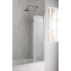 Genesis 2-Fold Curved Bath Screen - 1350 x 900mm - Image 3