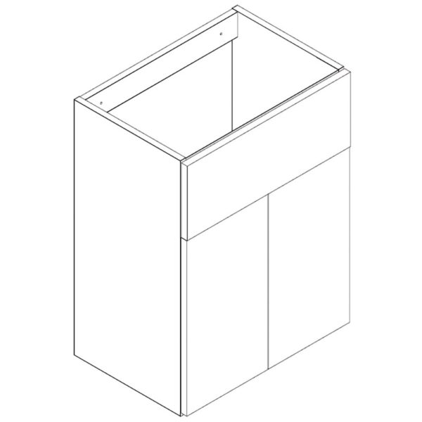 Q-Line 500mm & 600mm Basin Base Unit - 345mm Depth