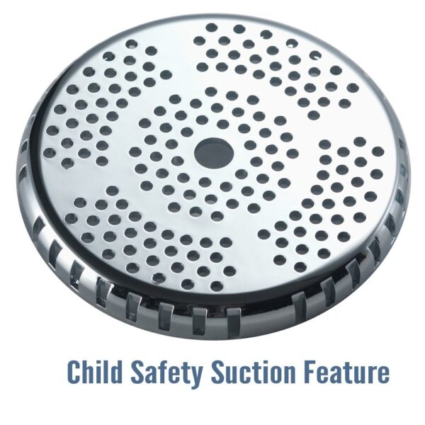 Ebony Bath with Option 6 Whirlpool - 1700 x 700mm - Image 8