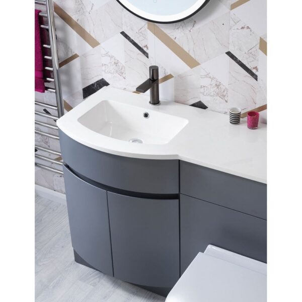 Opal 1200mm 1-Piece Basin Combination - Image 3