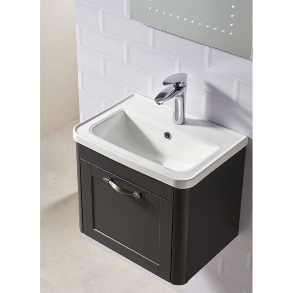 Rimini 50 Wall-Hung Base Unit & Basin - Image 2
