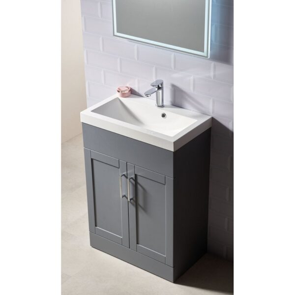 Stamford 600mm Base Unit & Basin - Image 3