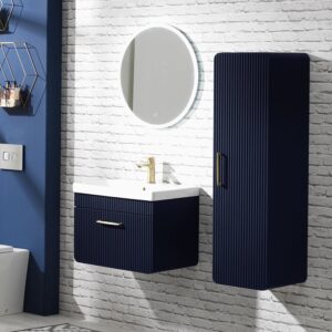 Naxos 60 Wall Hung Base & Basin - Dark Indigo