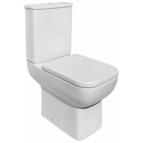 Aveiro Rimless Open Sided WC including Soft Close Seat - Image 2