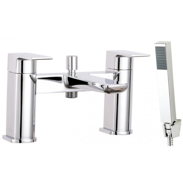 Monza Bath Shower Mixer & Kit (2 Hole)