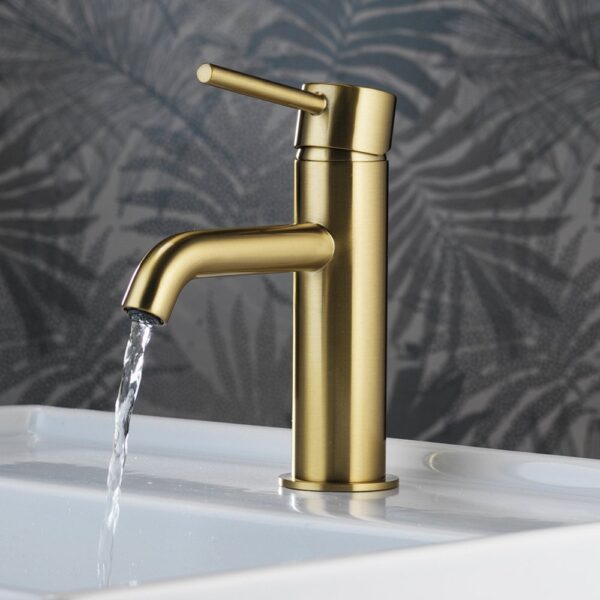Tuscany Basin Mono - Brushed Brass - Image 2