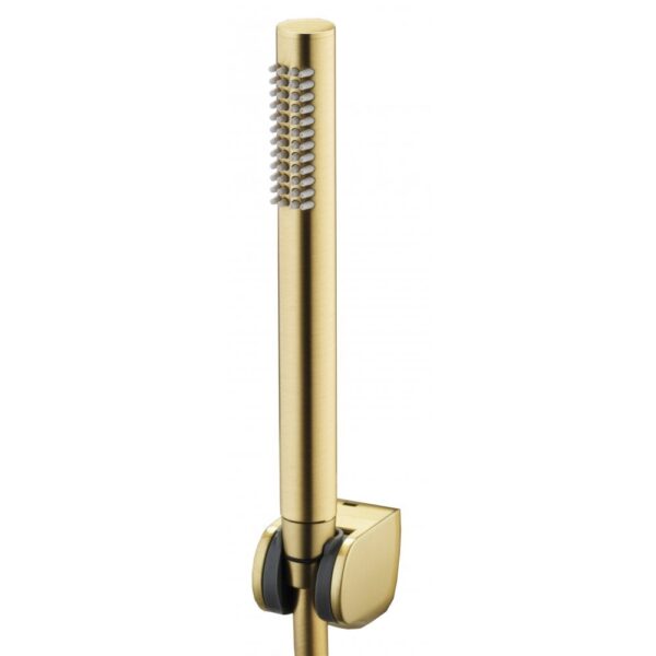 Tuscany Bath Shower Mixer & Kit (2 Hole) - Brushed Brass - Image 2