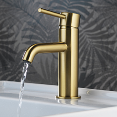 Tuscany Taps - Brushed Brass