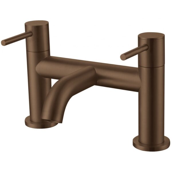 Tuscany Bath Filler (2 Hole) - Brushed Bronze