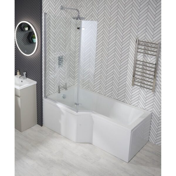 Aswan Shower Bath Only (Standard Spec) - 1700mm x 700mm - Image 2