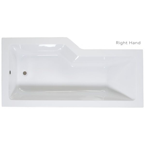 Aswan Shower Bath Only (Standard Spec) - 1700mm x 700mm - Image 5