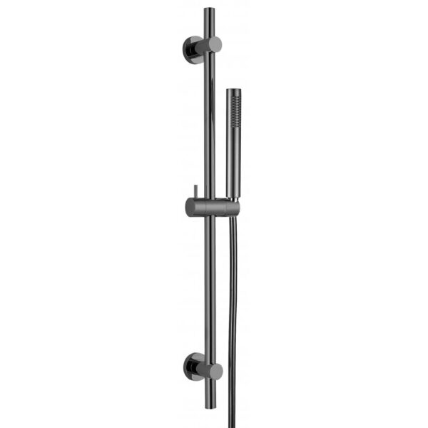 Tuscany Handset, Slide Bar & Hose - Gunmetal Grey - Image 2