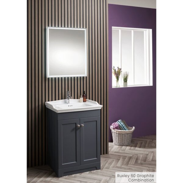 Ruxley 600mm Base Unit & Basin - Image 3