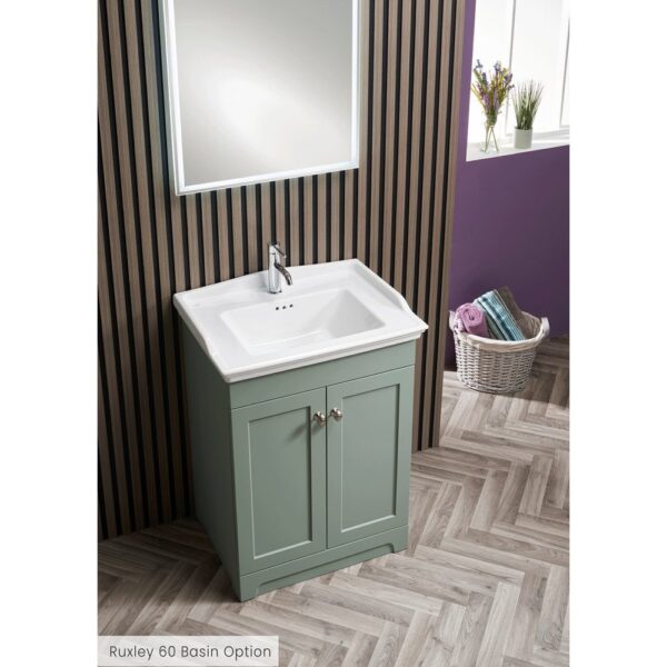 Ruxley 600mm Base Unit & Basin - Image 9