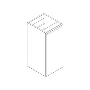 Arden 300mm 1-Door Base unit - 350mm Depth