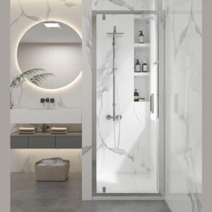 Classic 6mm Pivot Doors with Easy-Clean Glass