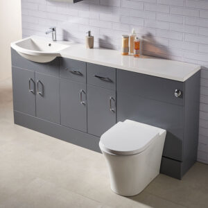 Genesis Q-Line 1800 1-Piece Round Basin Combination